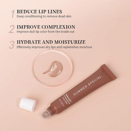 4 PCS Lip Glossy Butter Balm Set